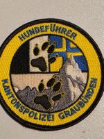 Badge Kantonspolizei Graubunden Hundfuhrer  neu
