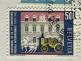 Rüti ZH 1971🕹️Tag der Briefmarke⭐️R-EINSCHREIBEN✔️Postboten