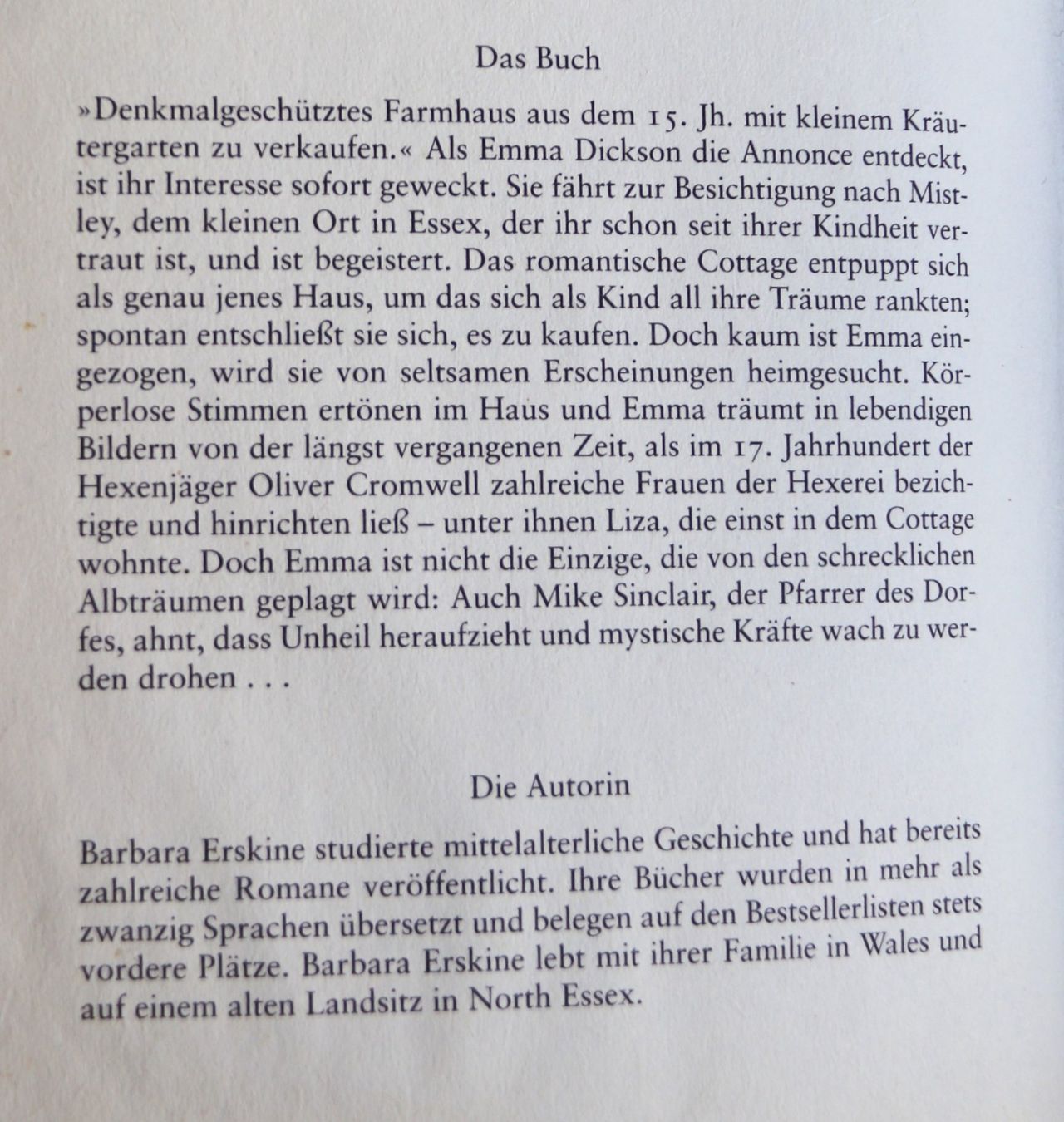 Livres: Die Schatten von Mistley – D'occasion à Glattfelden par Vrenely 4