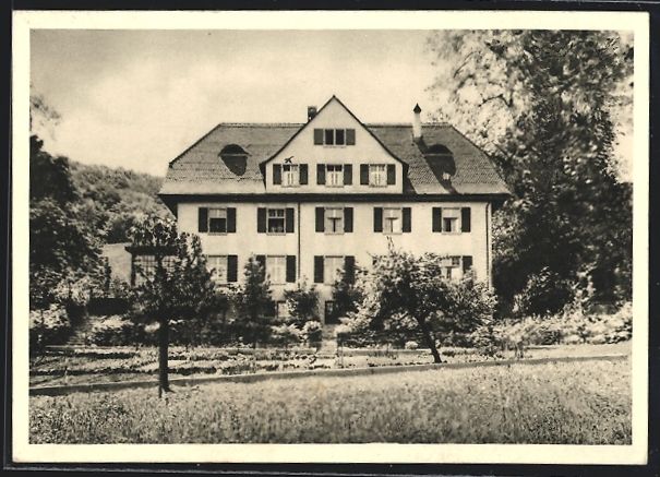 Cartoline postali: Läufelfingen, Das Erholungsheim Walten – Usato da Berlin venduto da bartko-reher