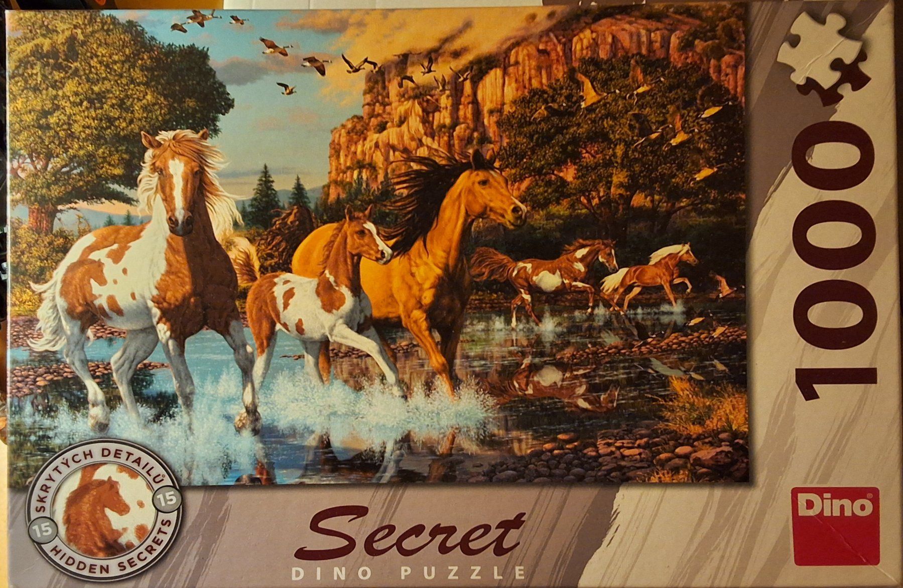 Puzzles: Puzzle de 1000 pièces avec chevaux – Gebraucht aus Montmollin von islachat
