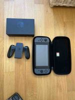 Nintendo Switch Konsole Set schwarz gebraucht