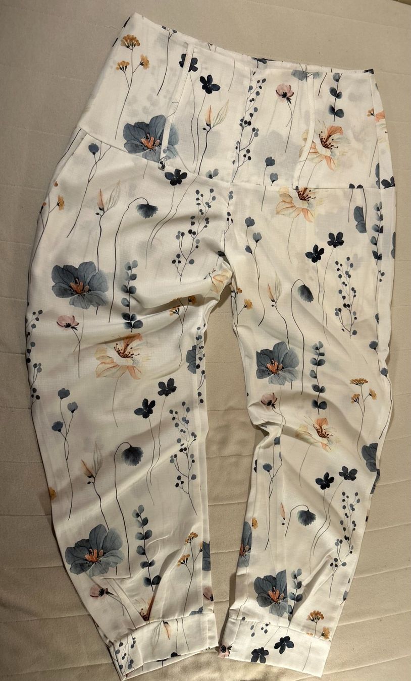 Pantaloni: Sommerliche Damen Hose mit Gürtel – Nuovo (secondo la descrizione) da Speicher venduto da Emanuel-Bestproducts