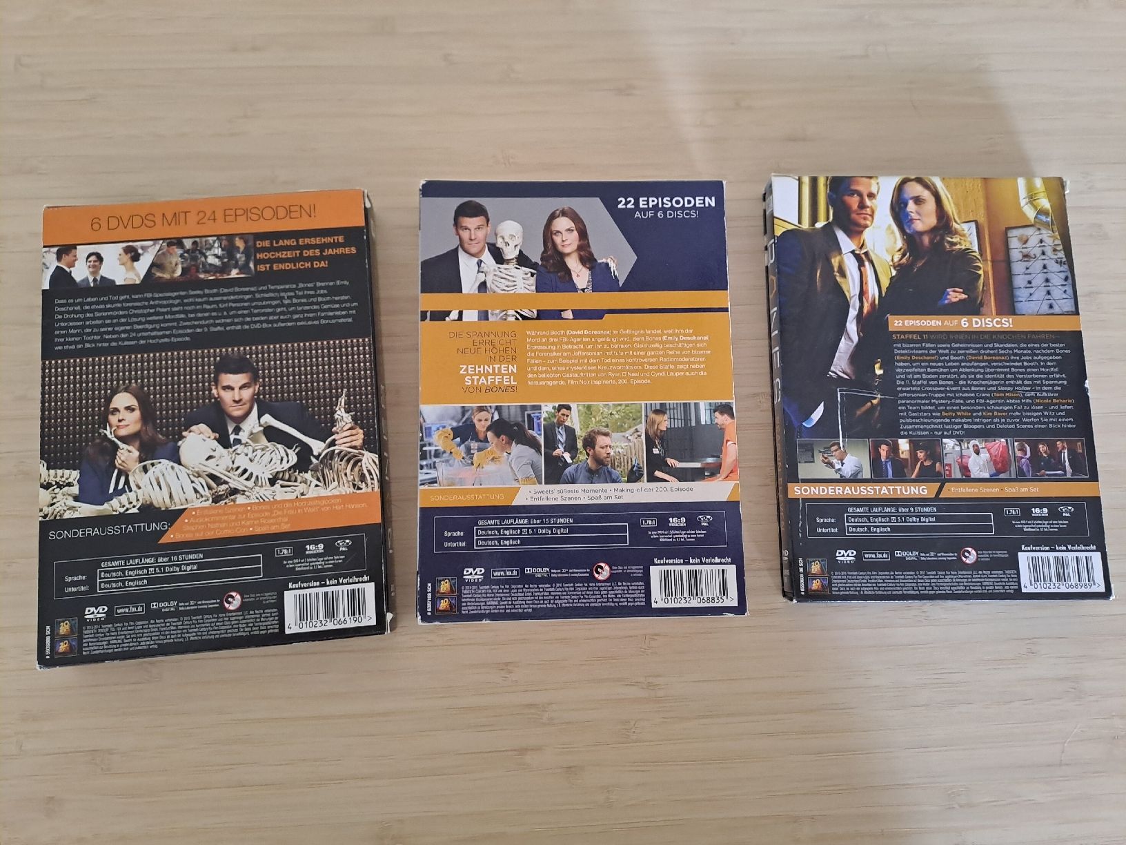 Tutti i DVDs: Bones- Die Knochenjägerin Staffeln 9-11 – Usato da Niederuzwil venduto da mel_whb7 1