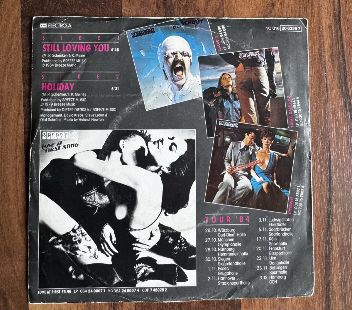 Dischi in vinile: Scorpions - Still Loving You - 7" Single - 80s – Usato da Rorbas venduto da BlackstarRecords 1