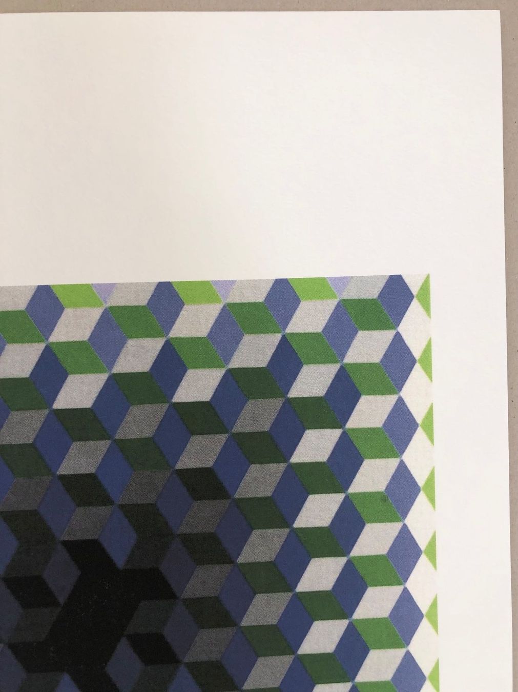 Dipinti: Vasarely: Untitled 33/500 – Nuovo (secondo la descrizione) da Meilen venduto da Smgdesign 4