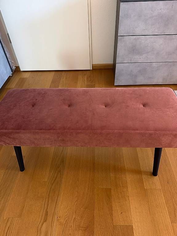 Conforama Panchine: Panca in velluto rosa – Usato da Lugano venduto da lau_s2z6