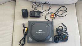 Neo Geo CD Z with games