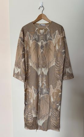 Zara Kaftan, Grösse S, goldiges Muster, Top Zustand