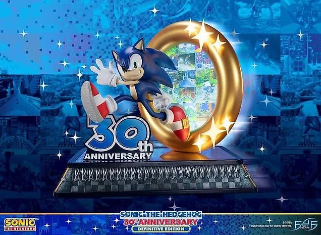 Nintendo Statuette: First 4 Figures Sonic 30th anniversary Definitive Edition – Nuovo e nell'imballaggio originale da Cugy VD venduto da Twinsen93