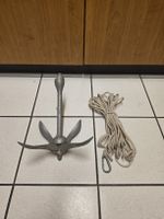 Faltanker Schirmanker Metall 2.5kg mit Seil