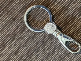 AOYA 1 Stck Karabiner mit Schlüsselring. AISI
