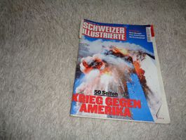 *** Schweizer Illustrierte *** 2001 / Krieg gegen Amerika