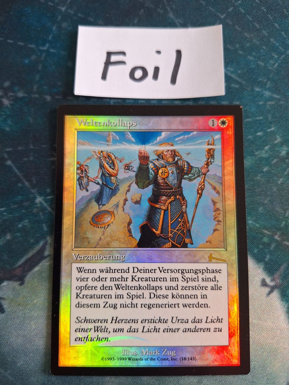 Magic The Gathering Carte collezionabili: Weltenkollaps/Planar Collapse, FOIL, aus Urza's Legacy – Usato da Aarau venduto da bag_t65l