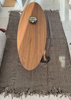 Tapis bohème en fibres naturelles 160×230- très bon état