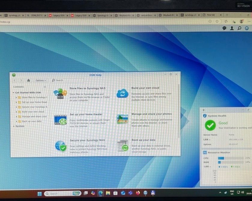 Synology Server: Synology DS710+ NAS mit expansion unit DX513 – Usato da Meiringen venduto da Josua.f 4