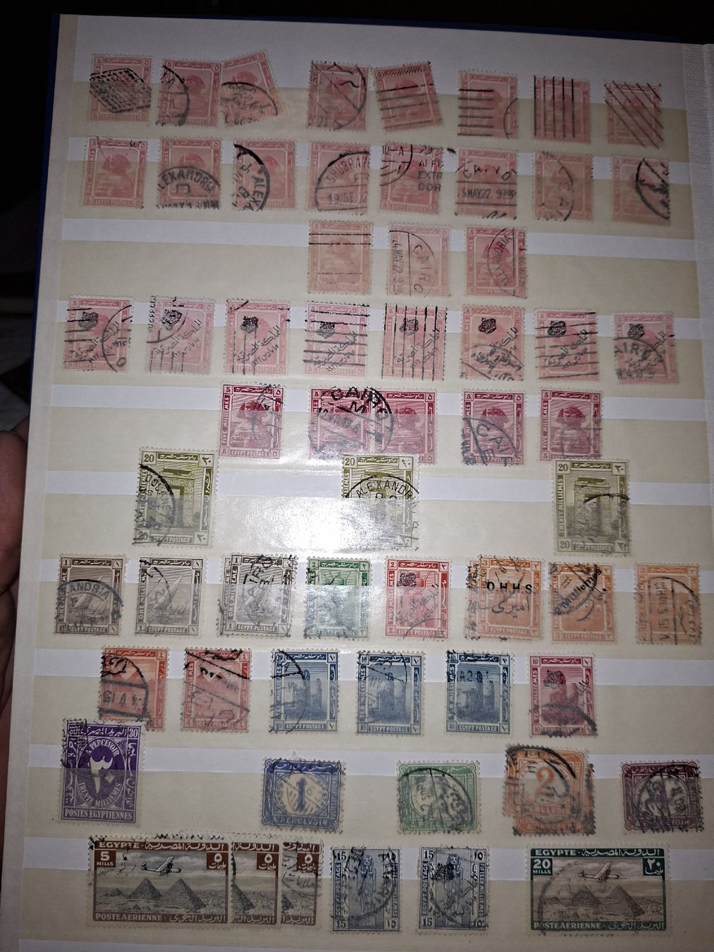 Tutti i francobolli: Briefmarkensammlung / Egypten / Liban / Iran / Dubai diverse – Usato da Balgach venduto da SIMEON27 9