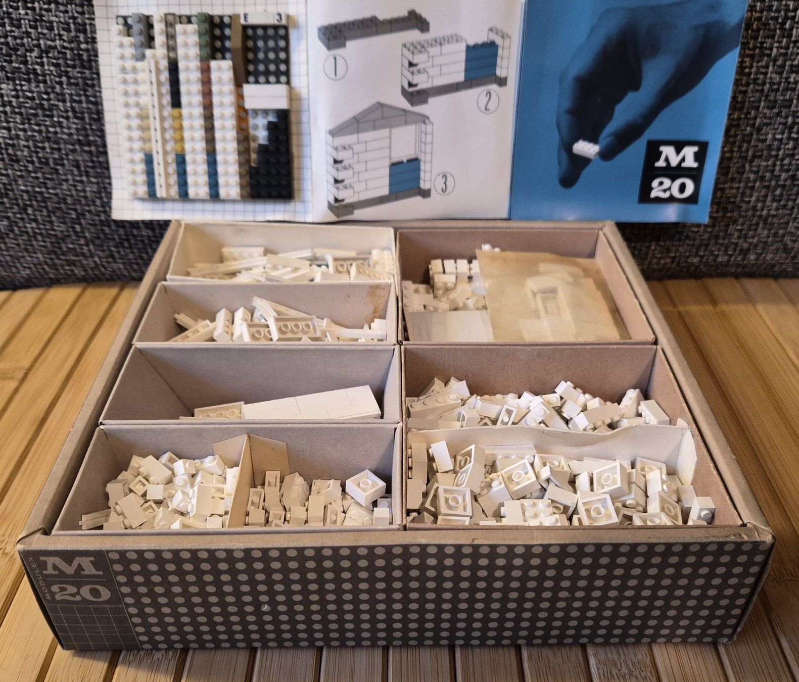 Lego Baukästen: Seltener Baukasten - Mini-Lego / Modulex M20 – Gebraucht aus Basel von Kurioses 2