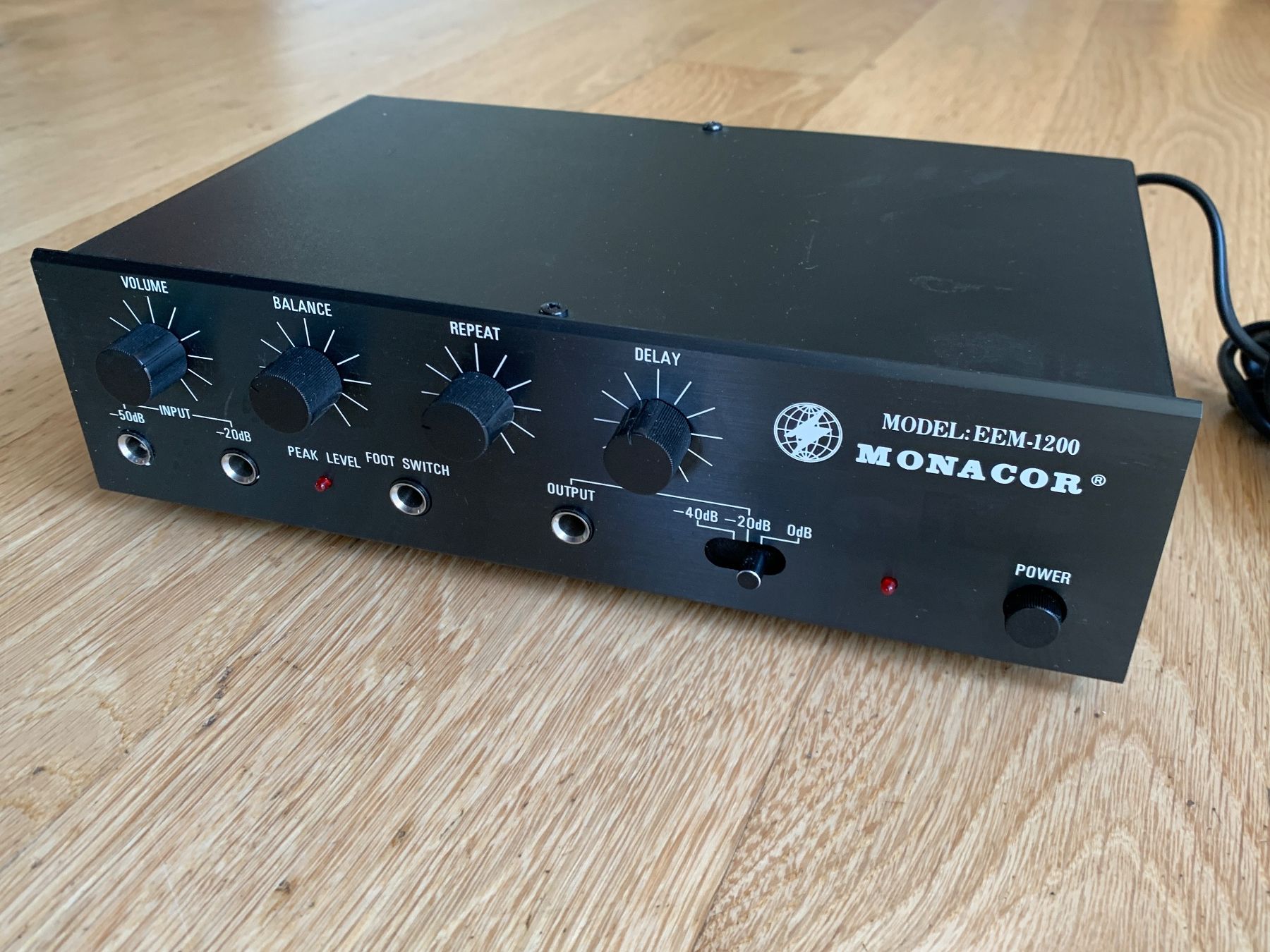 Monacor Console di mixaggio: Elektronisches Hallgerät, Retro, analog – Nuovo e nell'imballaggio originale da Wildegg venduto da Elefant42 1