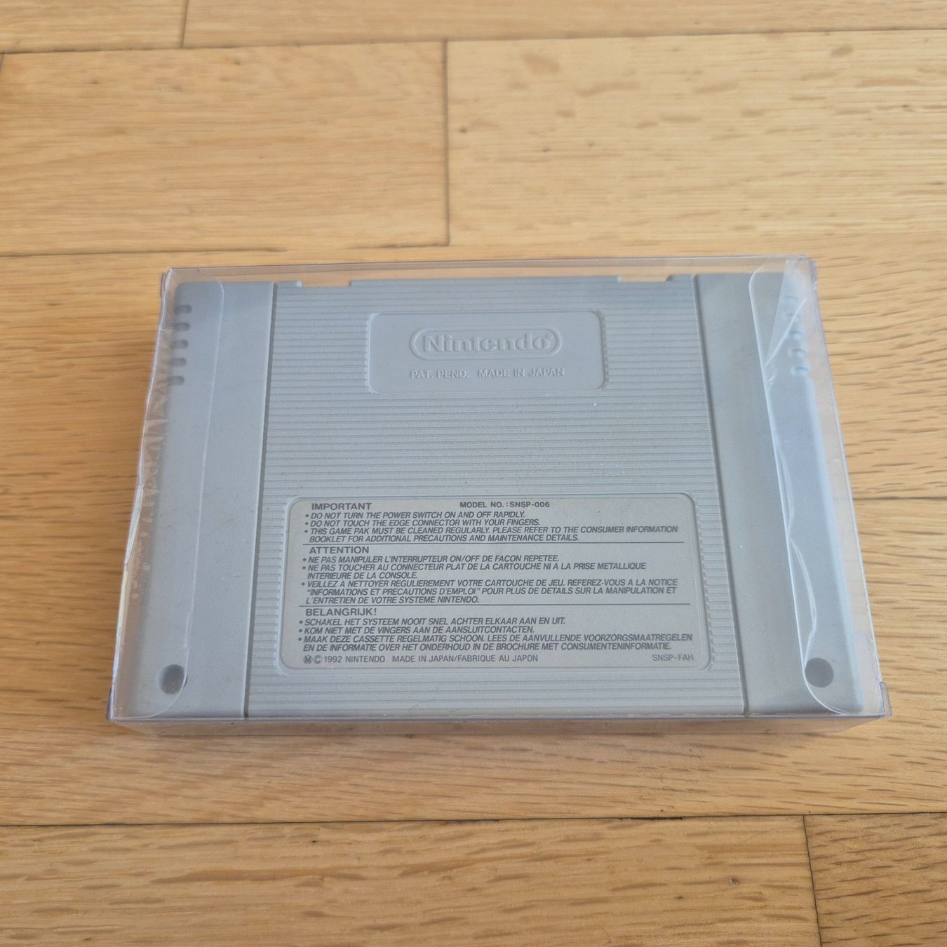 Nintendo Custodie protettive: PET Schutzhülle für SNES Module – Nuovo (secondo la descrizione) da Zürich venduto da Mephisto87