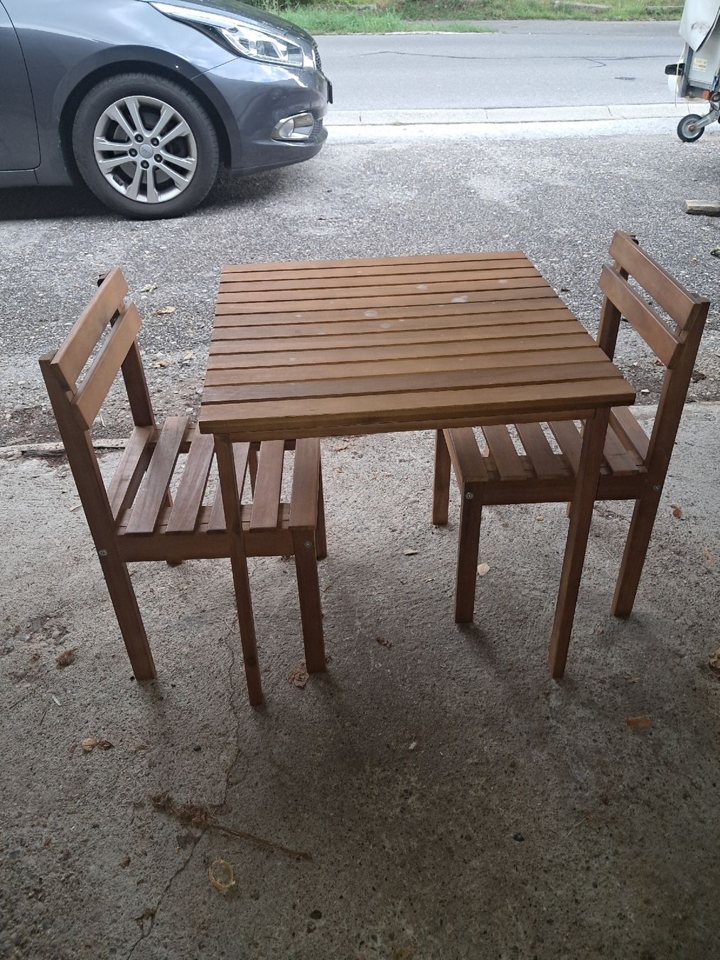 Set di tavolo e panche: Set de table pour enfant Nature – Nuovo (secondo la descrizione) da Le locle venduto da juliensaran