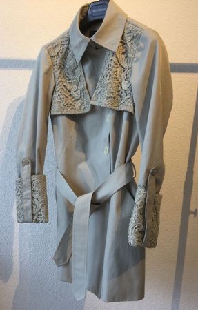 Cotton Mantel Sam Edelman, Gr. XS