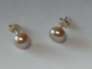 Boucles d'oreille: Perlen Ohrstecker, Silber 925 – Neuf avec emballage d'origine à Winistorf par acreativ2 1