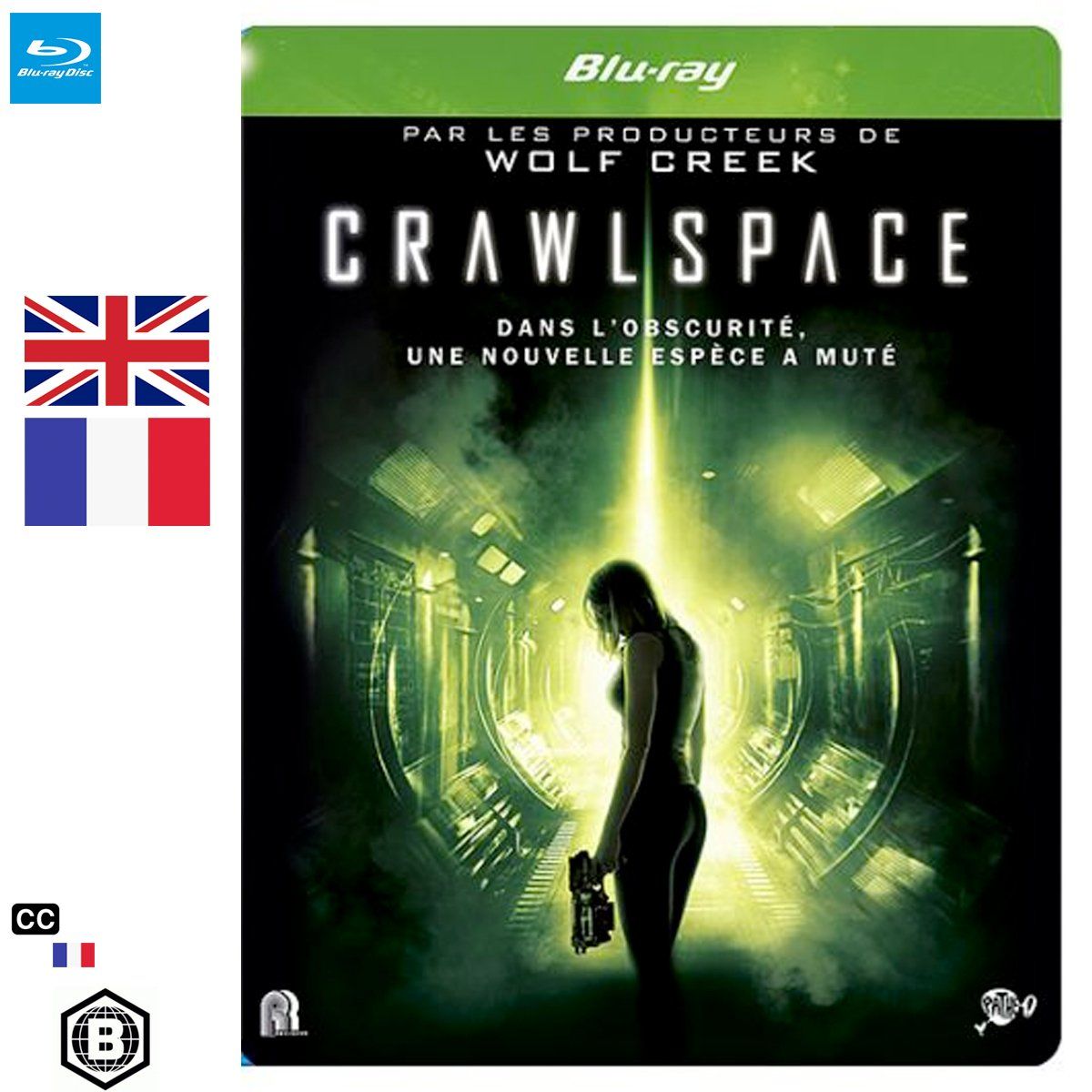 Tous les DVDs: Crawlspace (2012) - Blu-ray – D'occasion à Semsales par __Florian__
