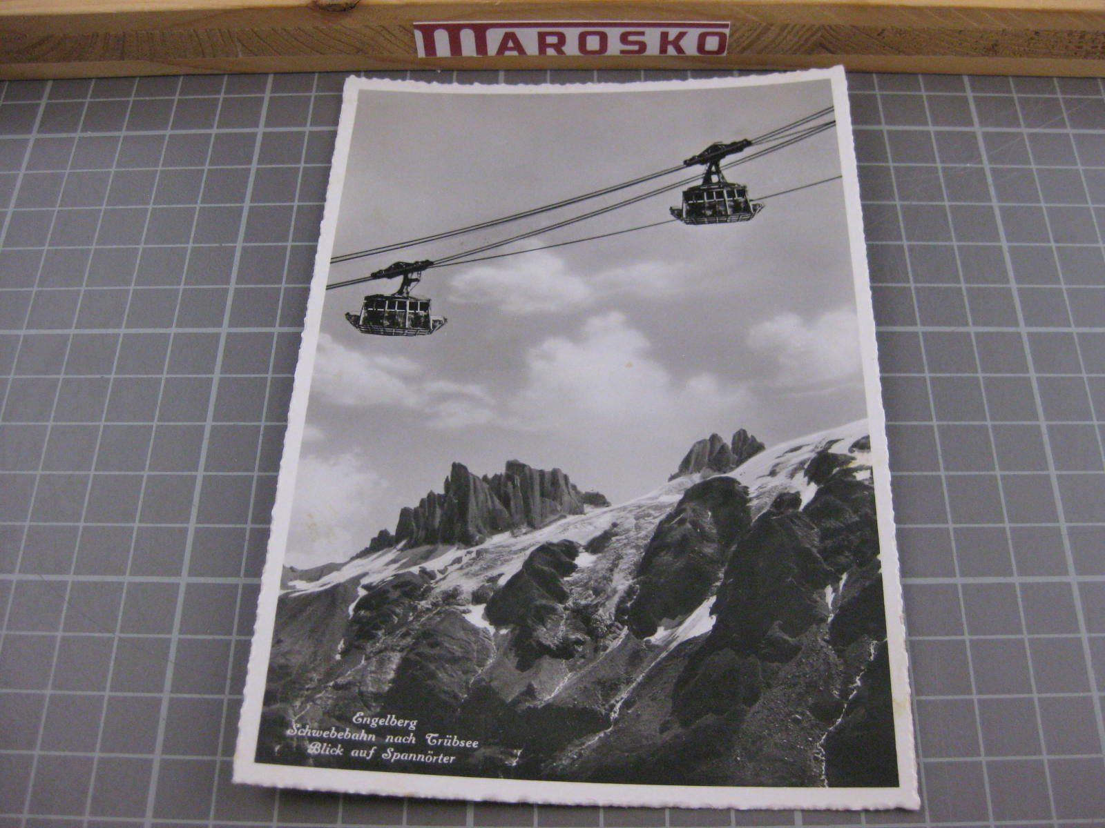 Cartoline postali: Engelberg Schwebebahn nach Trübsee, ., Grossformat – Usato da Malters venduto da Marosko