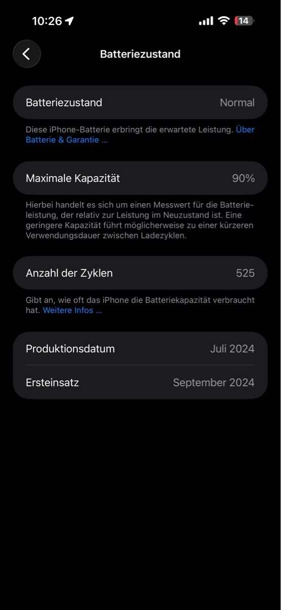 Apple Portables: Apple iPhone 16 Pro Max - Desert Titanium, 256 GB – D'occasion à Riggisberg par jabi2299 3