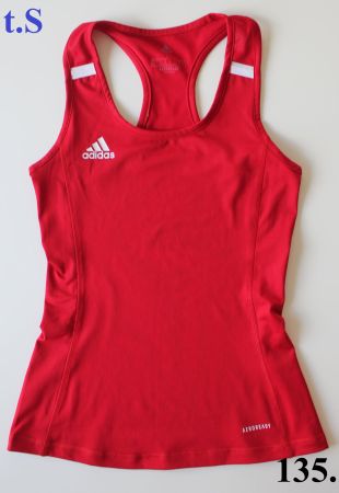 Débardeur Adidas rouge aeroready t. S