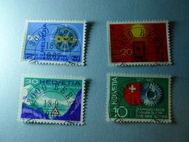 1967 Werbemarken 449-452 ET Vollstempel