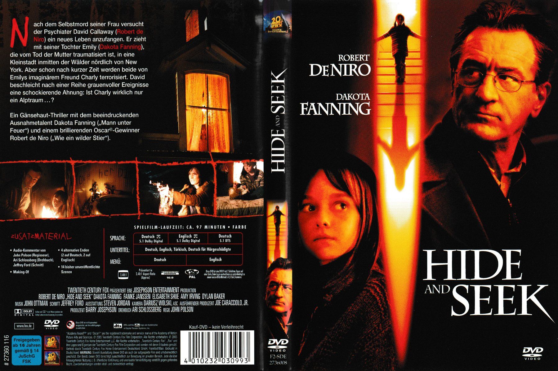 Tutti i DVDs: DVD - Hide and Seek – Usato da Langnau am Albis venduto da MediaRescuerKeLoX