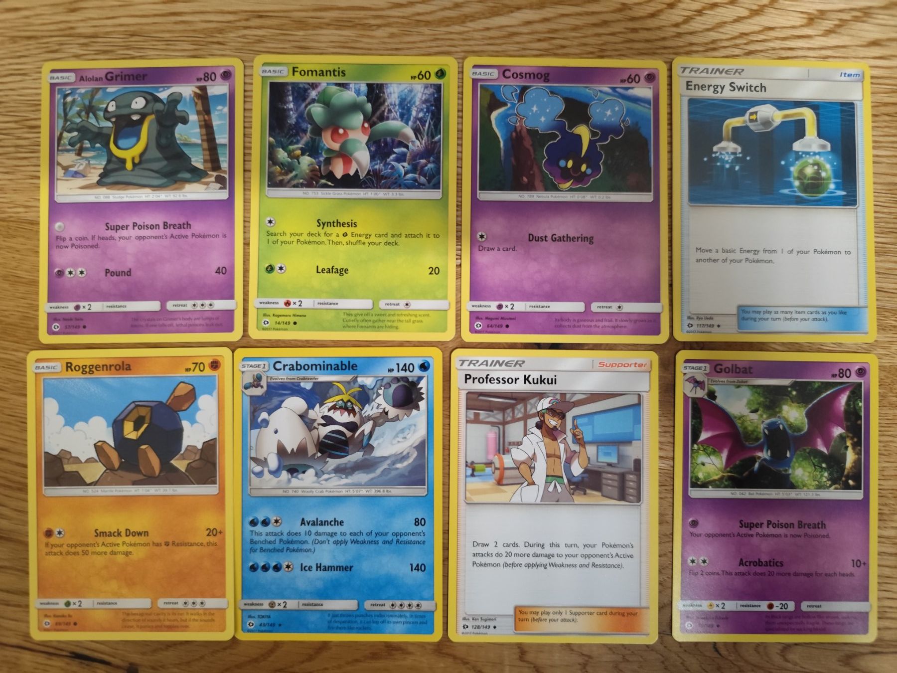 Pokémon Carte collezionabili: Pokemon Sun & Moon Base NM Set – Nuovo (secondo la descrizione) da Winterthur venduto da SMOKY062