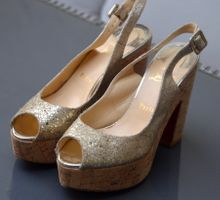 Christian Louboutin  Sandalen / sandales .39