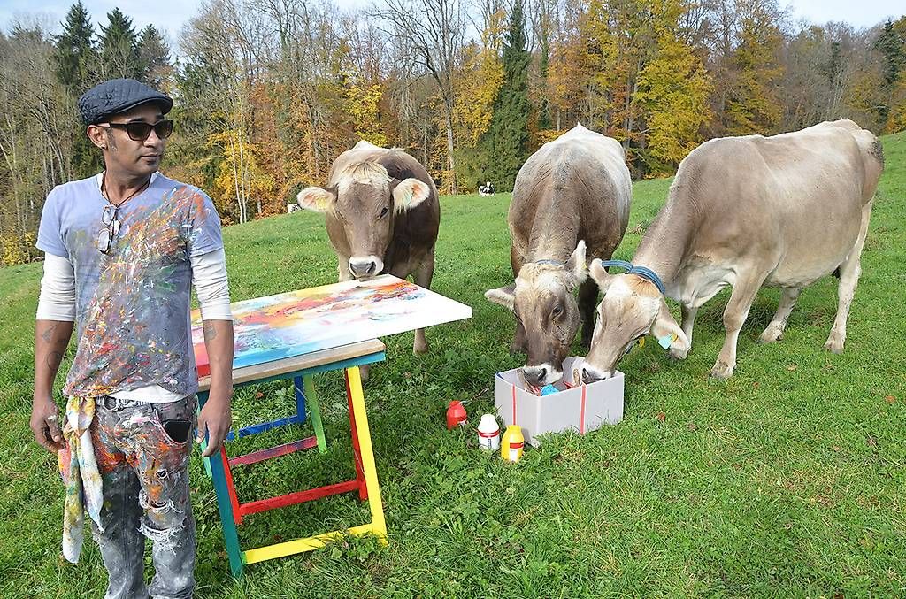 Gemälde: Alternative Reality - Acrylgemälde von William Malucu – Gebraucht aus Rikon im Tösstal von mino03 4