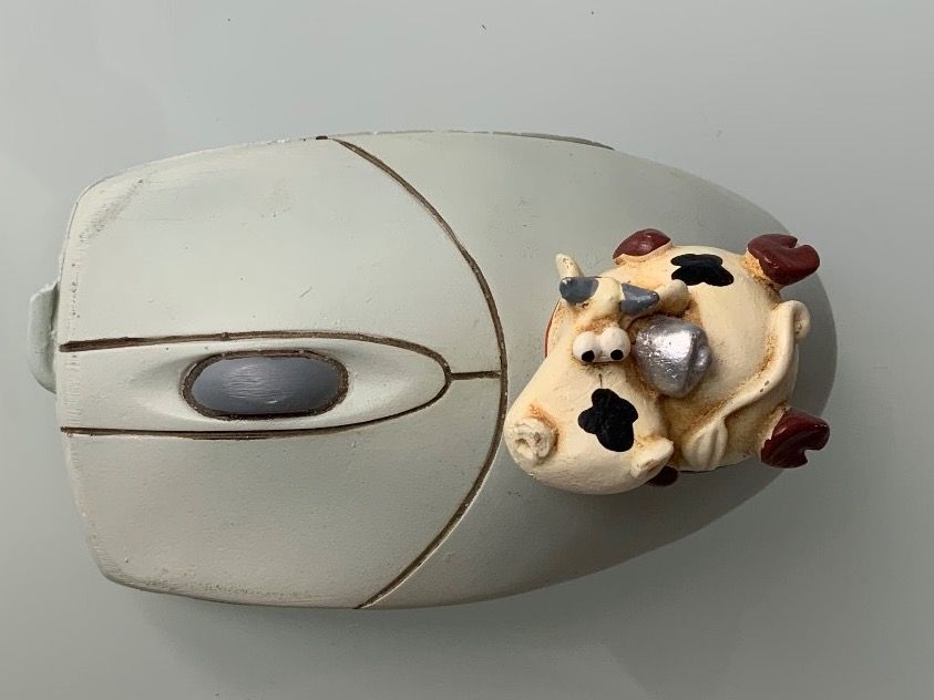 Kare Statuette: KARE Design Wheel Mouse Cow Deko – Usato da Zürich venduto da Matz2001 1