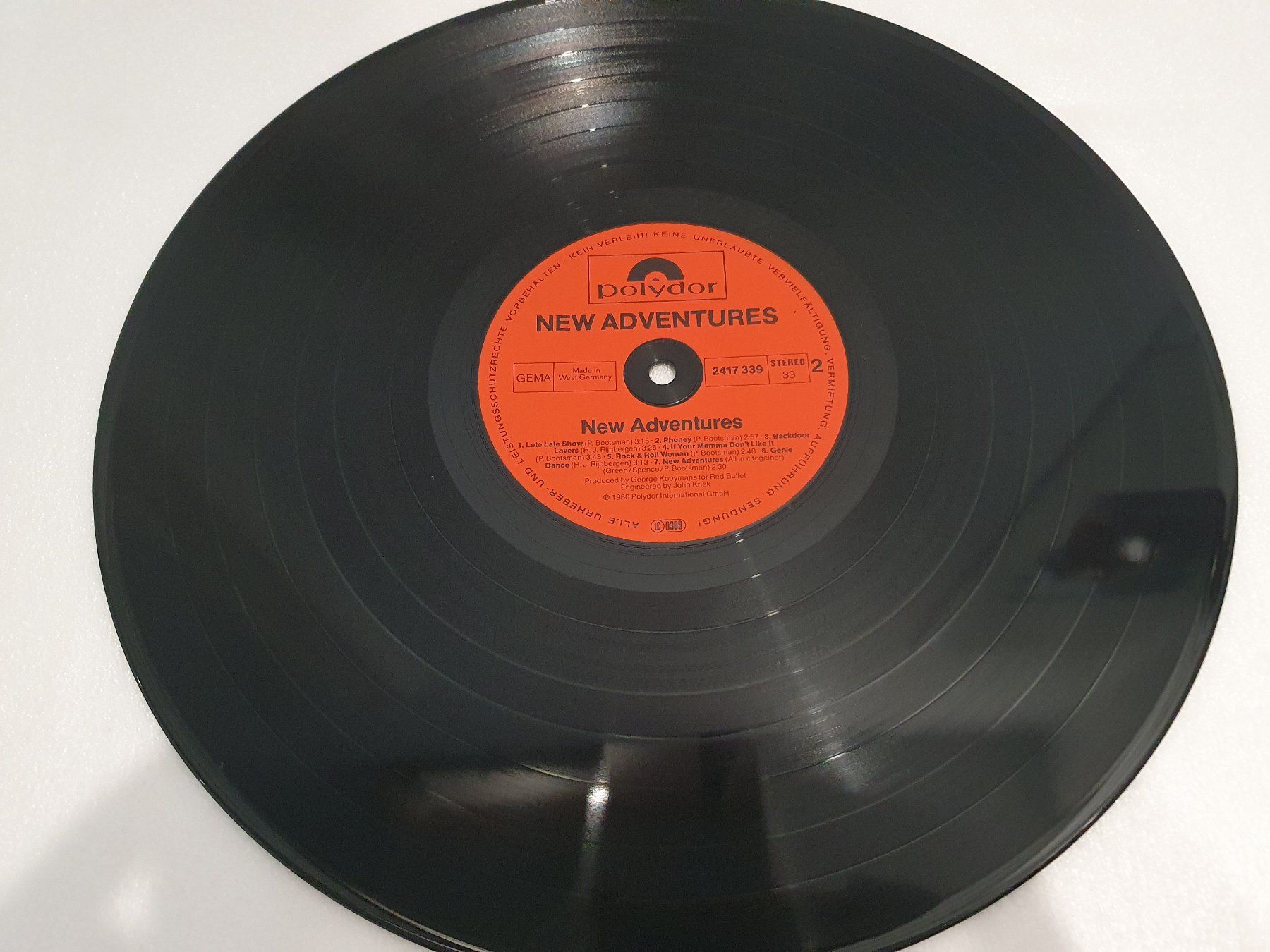 Schallplatten: New Adventures – New Adventures – Gebraucht aus Uster von Vinyl-Leidenschaft 6