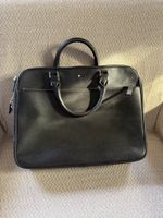 Laptoptasche Leder schwarz Montblanc sehr guter Zustand