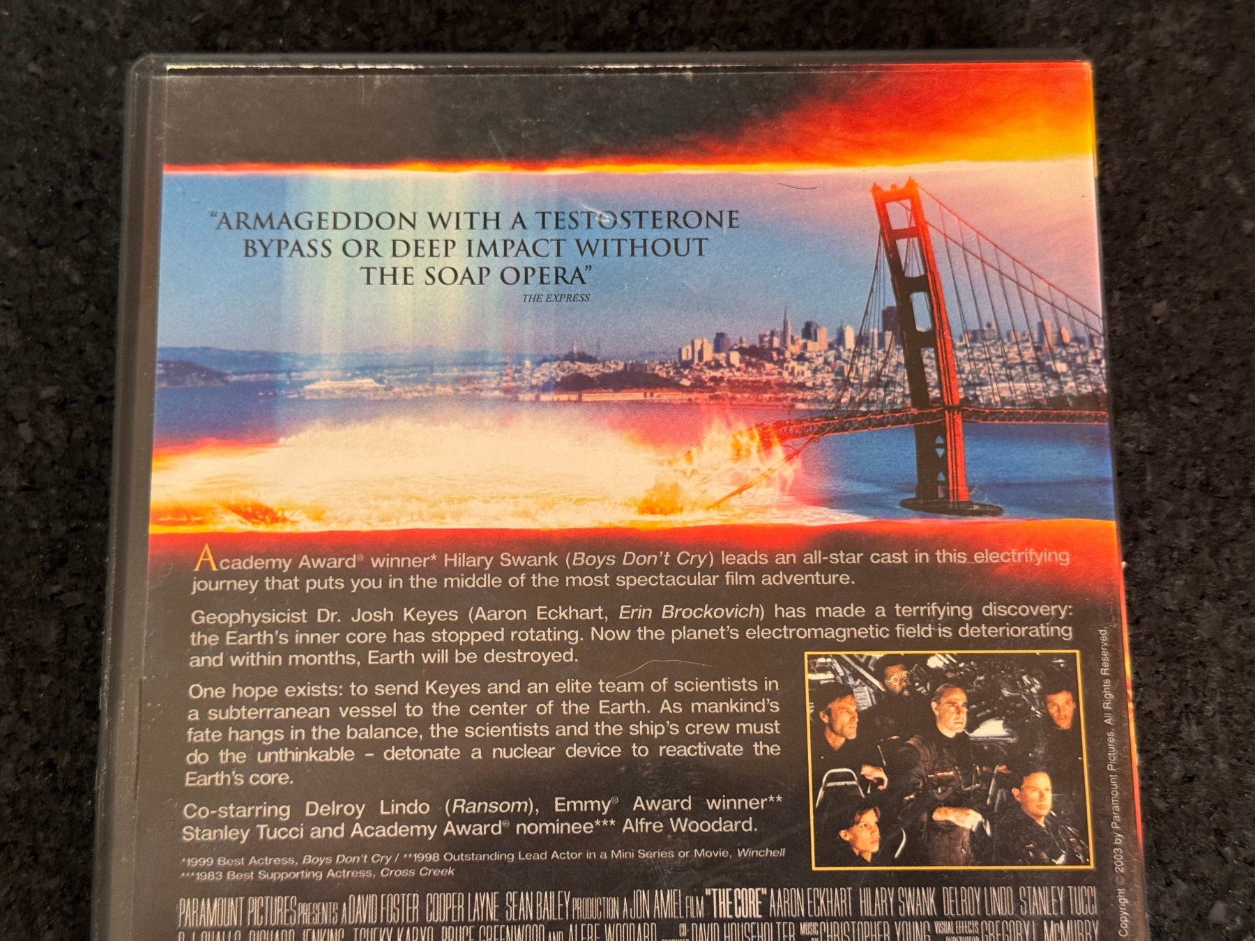 Tutti i DVDs: The Core DVD EN/CZ – Usato da Fribourg venduto da tschjoly 2
