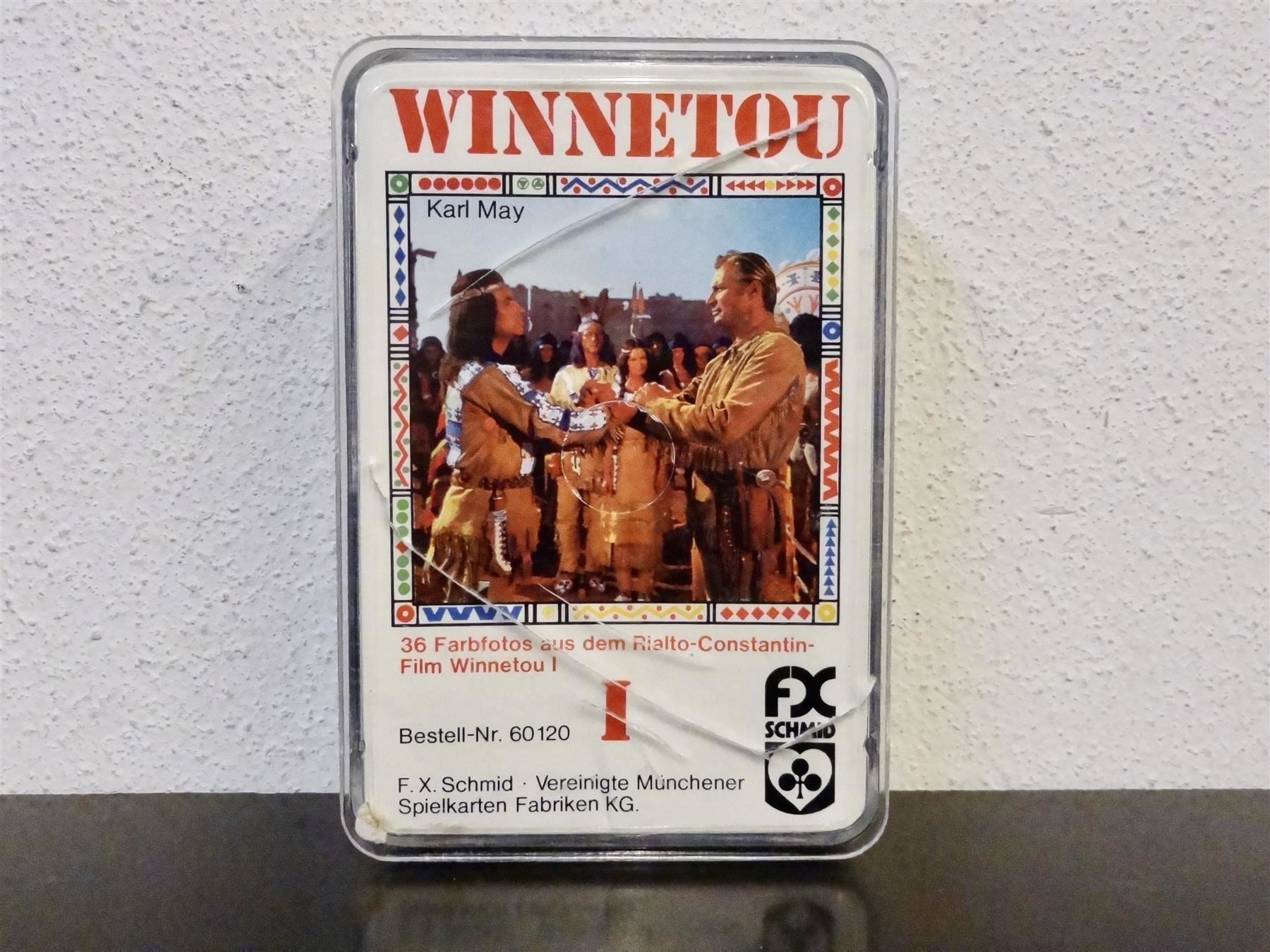 Giochi: schönes altes Quartett WINNETOU I – Usato da Kerzers venduto da wisaundso