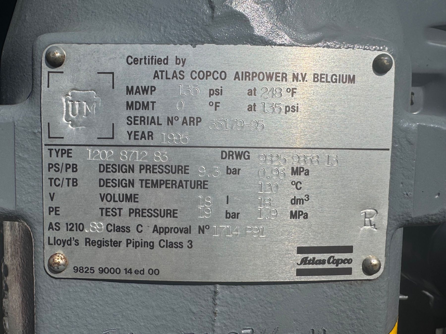 Atlas Copco Compresseurs: Atlas Copco Baustellenkompressor mit Generator – D'occasion à Birwinken par gia_6bjn 4