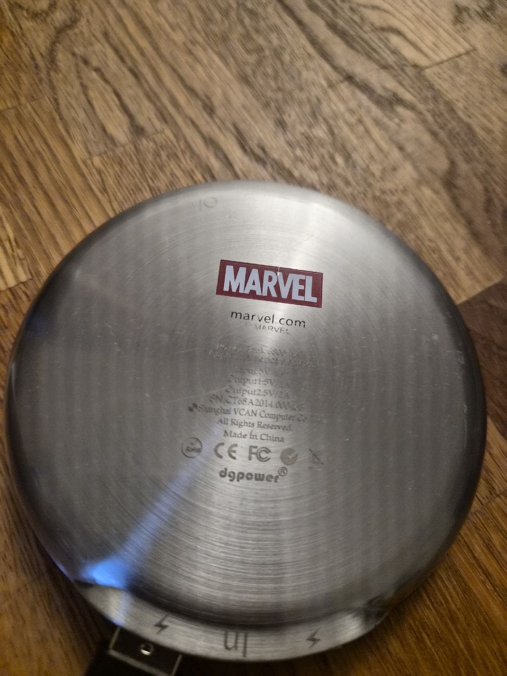 Akkus: Wireless Ladestation Marvel Captain America Design – Gebraucht aus Rheineck von dejavou69 1