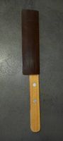Raclette Messer mit Holzgriff und Wellenschliff gebraucht