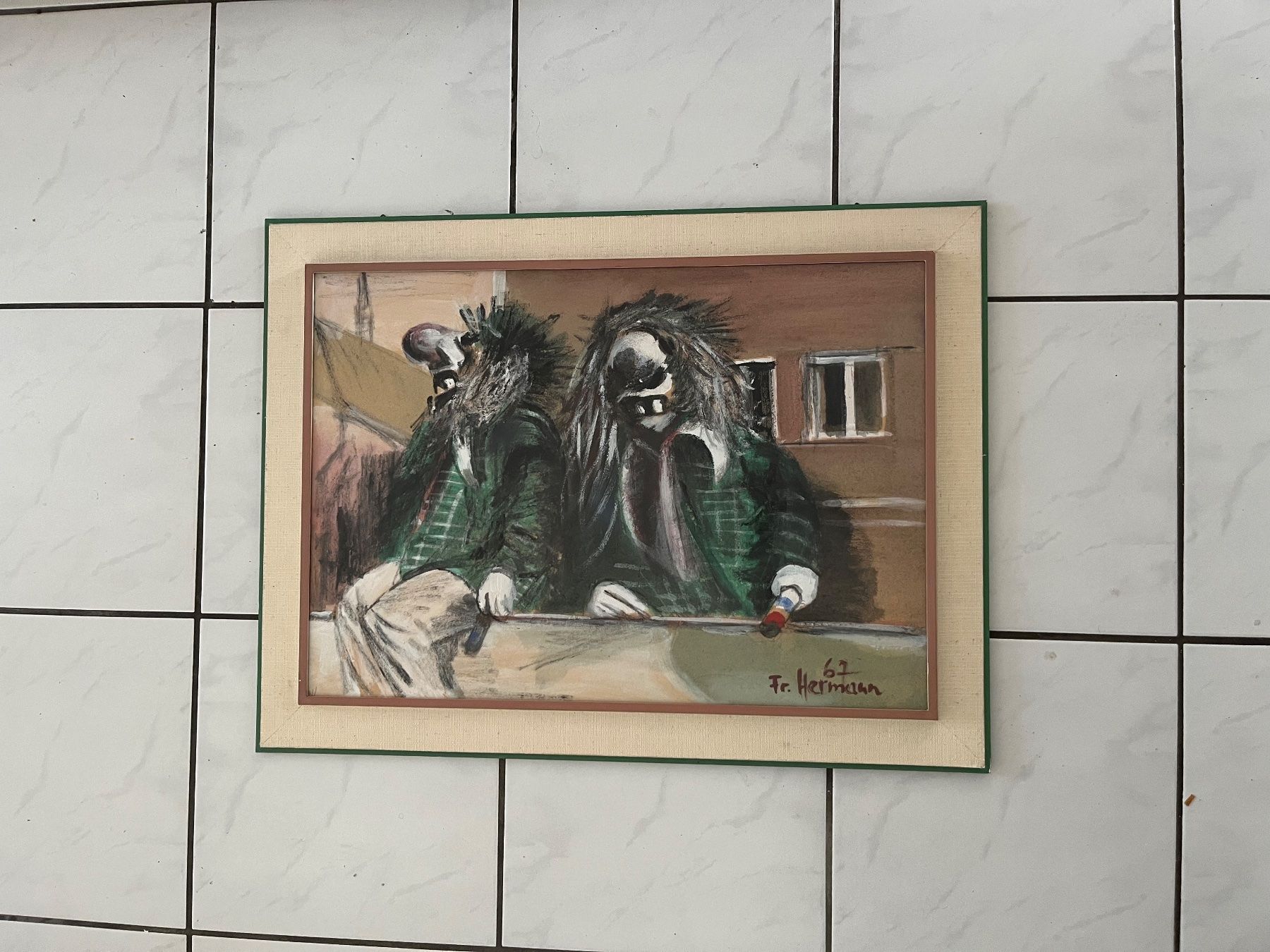 Poster & Bilder: Waggis Basler Fasnacht – Gebraucht aus Läufelfingen von Columbus06