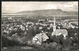 St. Margrethen mit Weitsicht, gelaufen 1946