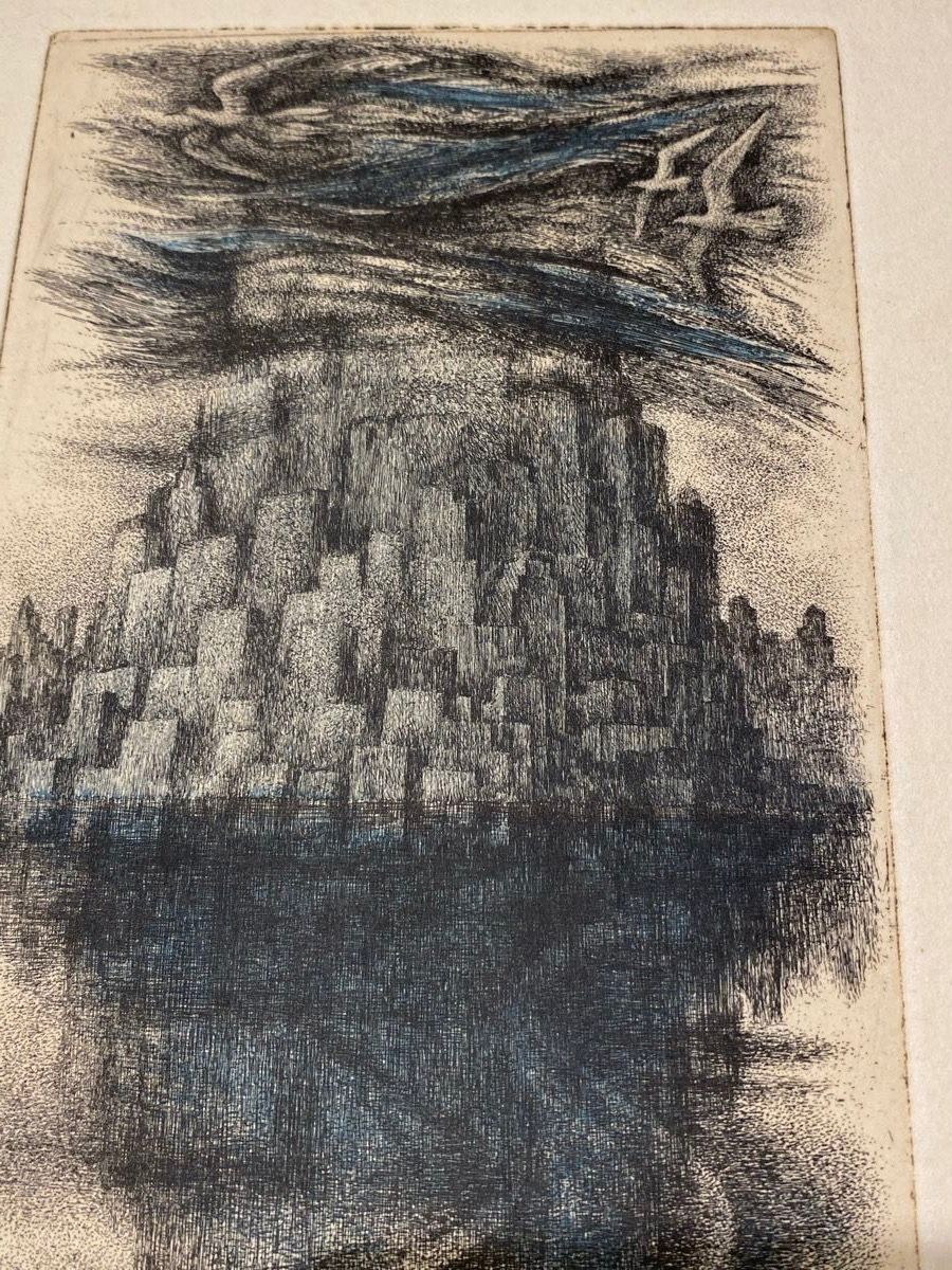 Grafica & Litografie: Helmut Kies Radierung 94/100 – Usato da Utzigen venduto da Lasagne99 1