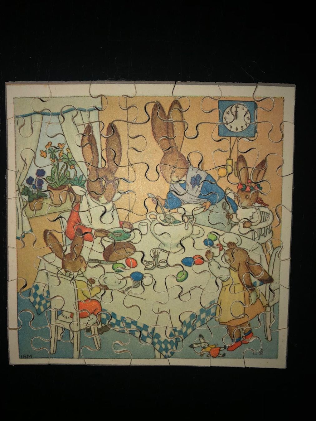 Puzzle: Osterhasenpuzzle Ida Bohatta – Usato da Winterthur venduto da Barunggeli
