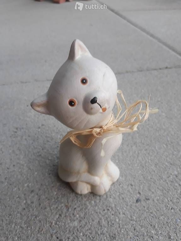 Statuette: Deko-Katze / Büsi – Nuovo (secondo la descrizione) da Urdorf venduto da Jeani_ 1