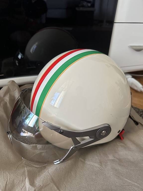 Caschi & visiere: Motorradhelm Offengesicht retro – Usato da Luzern venduto da claiudiu 1